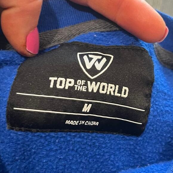Top Of The World Mens Sweatshirt UK Kentucky Wildcats Crew Neck Blue Size M - Picture 2 of 5
